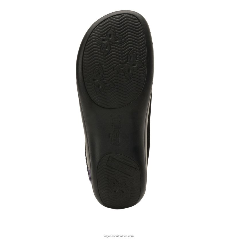 Kyah Black Suede Shoe 2VV46J300Alegria