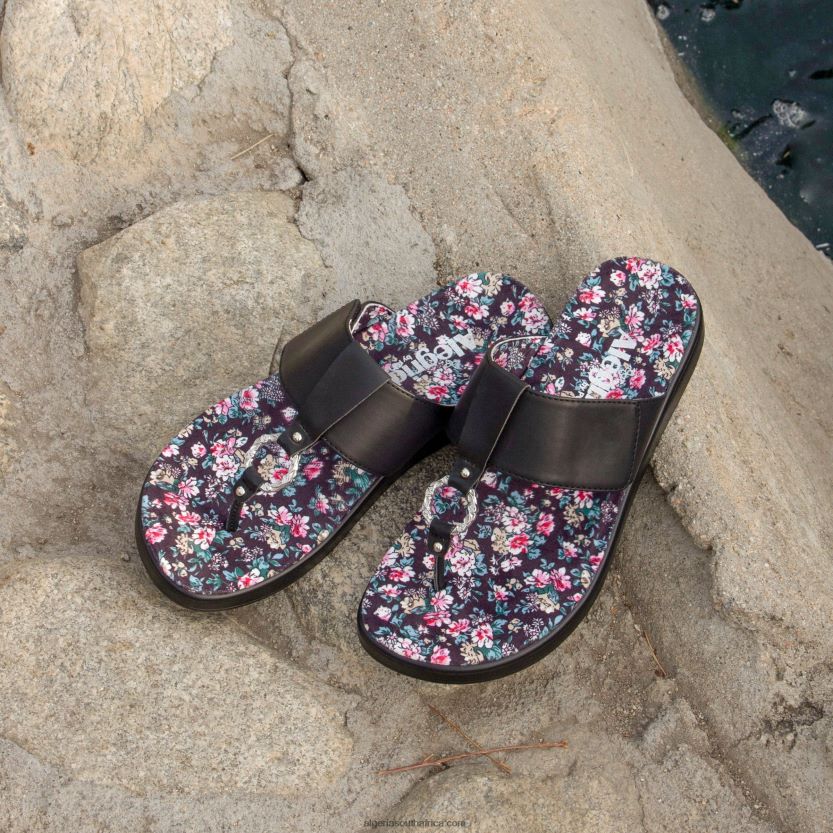 Moxi Enchanting Black Sandal 2VV46J20Alegria