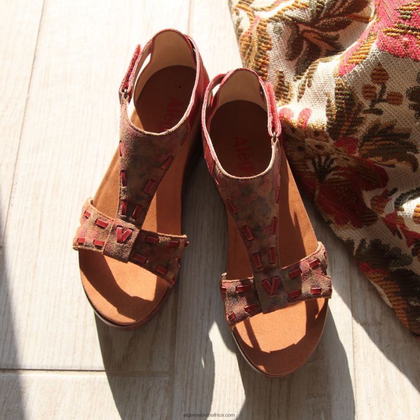 Tova Cognac  Roses Sandal 2VV46J221Alegria